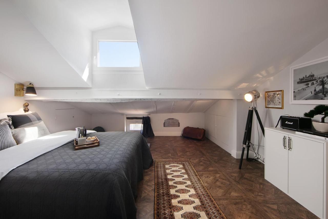 Cocoon Loft - Magnifique Loft Sous Toit, Refait A Neuf, Vues Splendides, Clim, Wifi Apartamento Nice Exterior foto