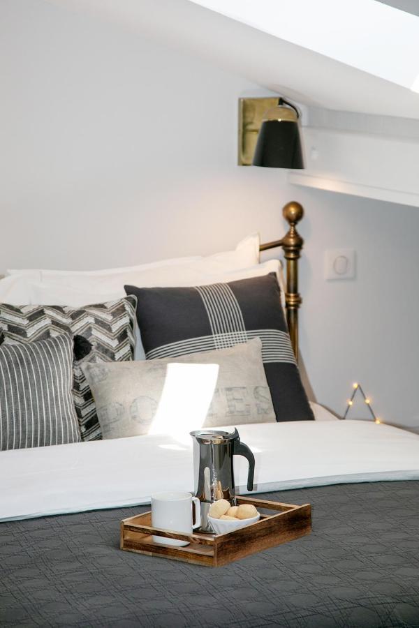 Cocoon Loft - Magnifique Loft Sous Toit, Refait A Neuf, Vues Splendides, Clim, Wifi Apartamento Nice Exterior foto