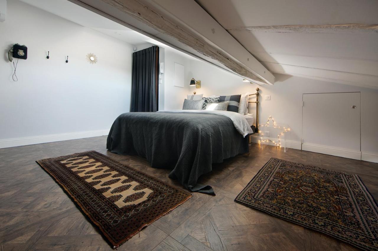 Cocoon Loft - Magnifique Loft Sous Toit, Refait A Neuf, Vues Splendides, Clim, Wifi Apartamento Nice Exterior foto